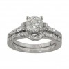 1.83 CT Amazing style Ladies Round Cut Diamond Engagement Ring